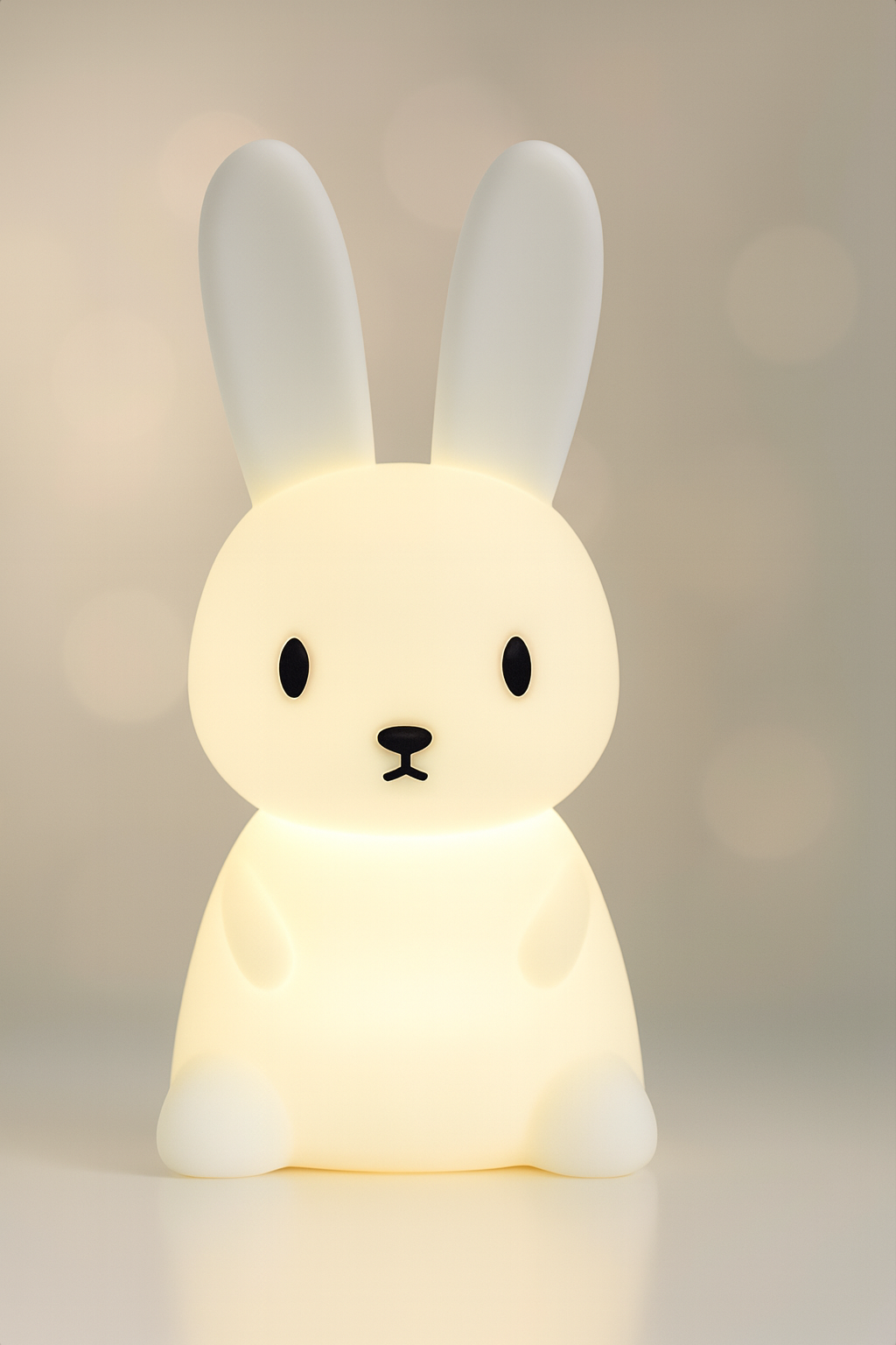 Adorable Bunny Night Light – Soft Silicone Lamp for Kids & Babies